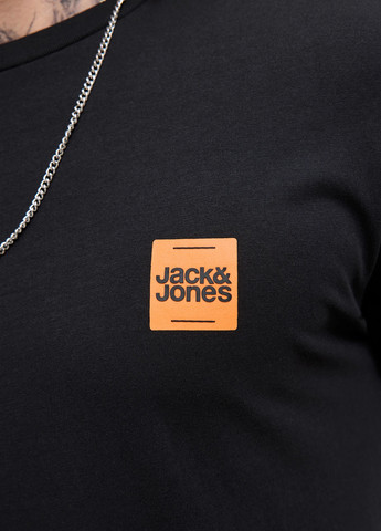 Чорна футболка Jack & Jones