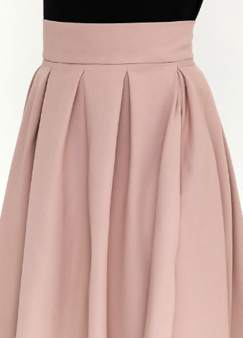 Светло-розовая кэжуал однотонная юбка Imperial миди
