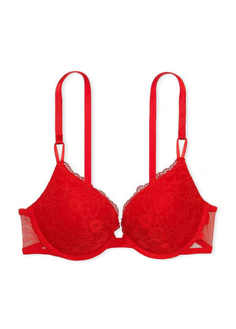 Красный демисезонный комплект (бюстгальтер, трусики) Victoria's Secret