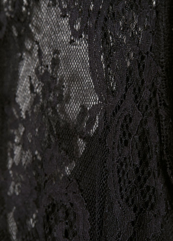 Черное вечернее платье миди H&M фактурное