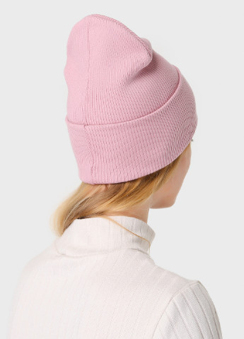 Теплая зимняя женская кашемировая шапка с отворотом без подкладки 500084 DeMari венди (244712896)