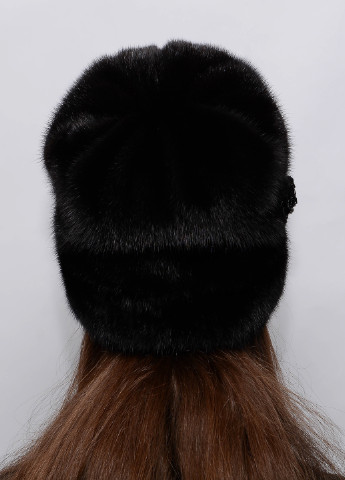Женская норковая шапка кубанка Меховой Стиль камелия (207170942)