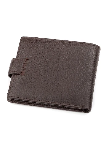 Чоловічий шкіряний гаманець 11х9,5х3 см st leather (252129882)
