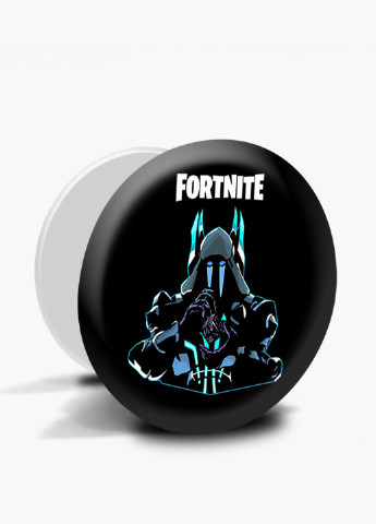 Попсокет (Popsockets) держатель для смартфона Фортнайт (Fortnite) (8754-1195) Черный MobiPrint (216748446)