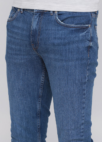 Синие демисезонные слим джинсы Marciano