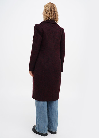 Бордове демісезонне Пальто однобортне Sassofono