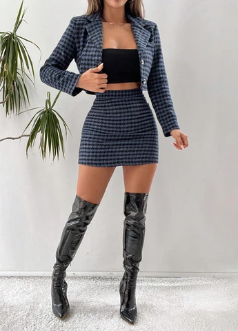 Костюм (жакет, юбка) SHEIN (334151937)