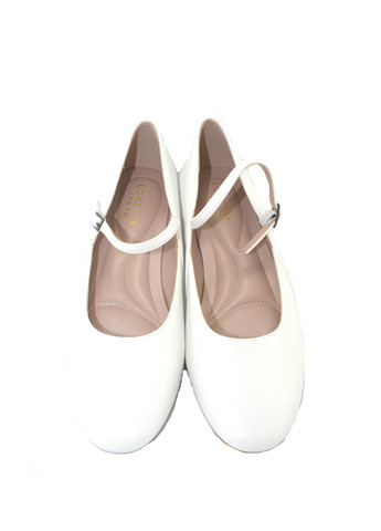 No Brand Туфли мери джейн белый з искусственная кожа, — демисезон (364071384)