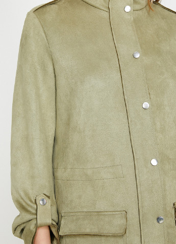 Светло-зеленая демисезонная куртка KOTON