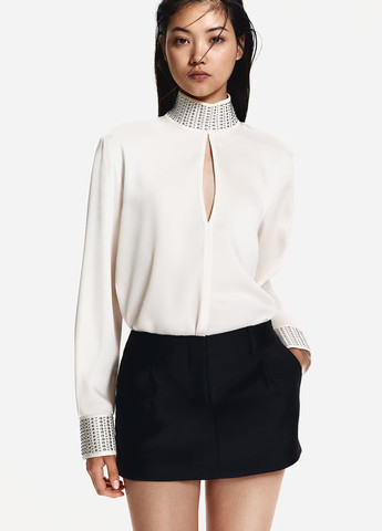 Кремова блуза H&M