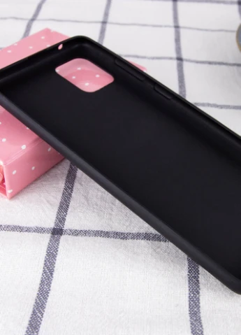 Чехол TPU Black для Samsung Galaxy Note 10 Lite (A81) Черный (is_00000035851_1) Epik (238479435)