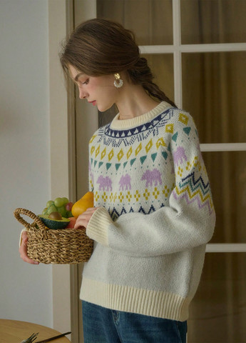 Бежевый демисезонный джемпер джемпер SHEIN