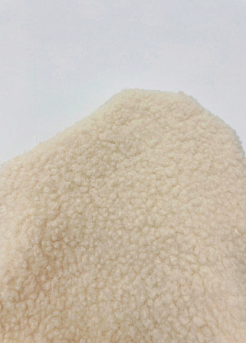 Бежевое Кэжуал полупальто однобортное SHEIN однотонное