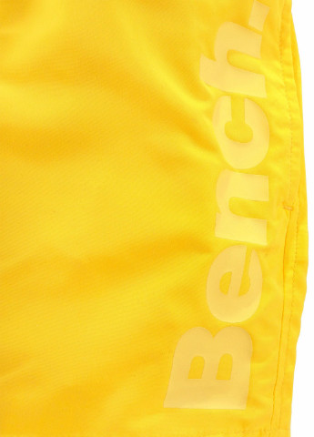 Мужские желтые пляжные купальные шорты Bench
