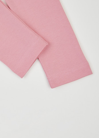 Рожевий літній комплект (майка, легінси) Garnamama