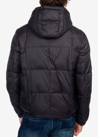 Черная зимняя мужская черная куртка Antony Morato