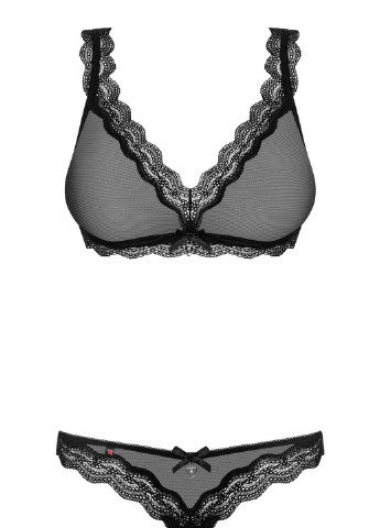 Черный демисезонный комплект Obsessive