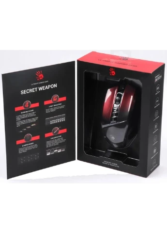 Мишка Bloody W60 Max Gradient Red A4Tech (252633526)