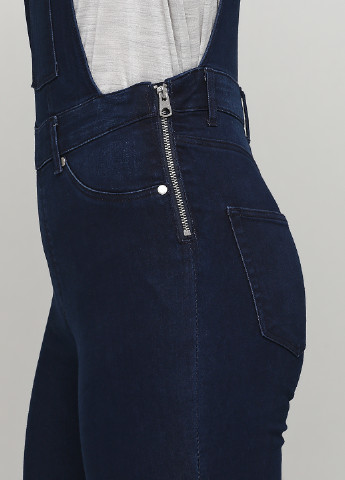 Комбінезон Cheap Monday комбінезон-брюки однотонний темно-синій джинсовий бавовна