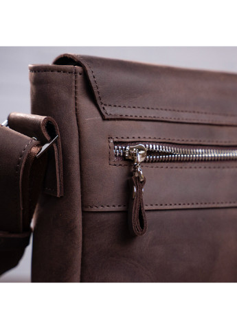 Мужская кожаная сумка 22х21х7,5 см Shvigel (229460663)