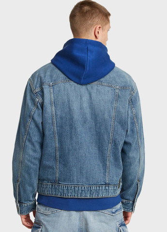 Синяя демисезонная куртка G-Star Raw