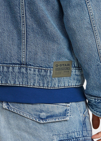 Синяя демисезонная куртка G-Star Raw