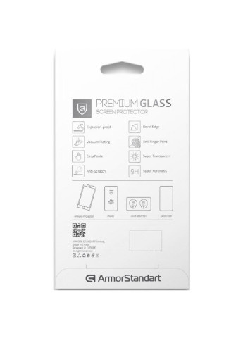 Скло захисне Full Glue TECNO POP 4 Black (ARM57586) ArmorStandart (252369407)