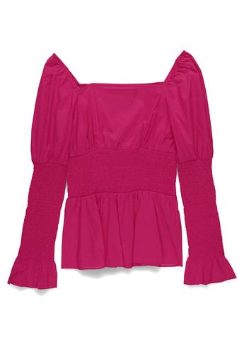 Фуксія блуза NA-KD