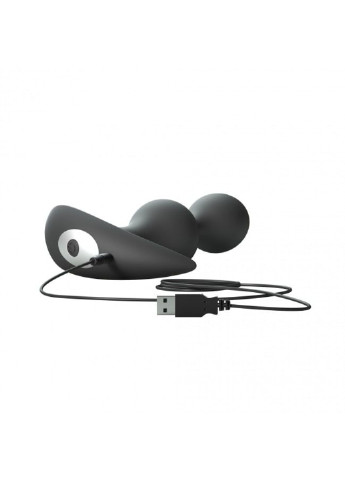 Анальный стимулятор, гибкий с вибрацией TWINNY BUD Black Love To Love (252297719)