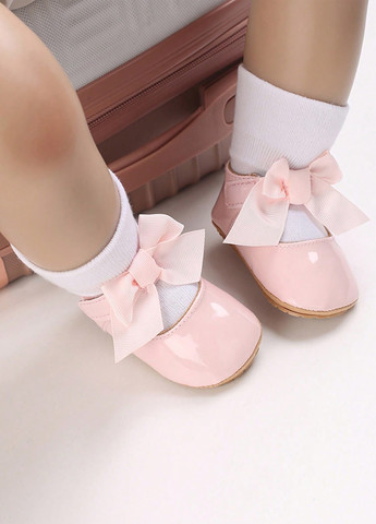 Розовые туфли на липучке SHEIN