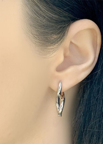 Серьги Silver Flame (186435292)