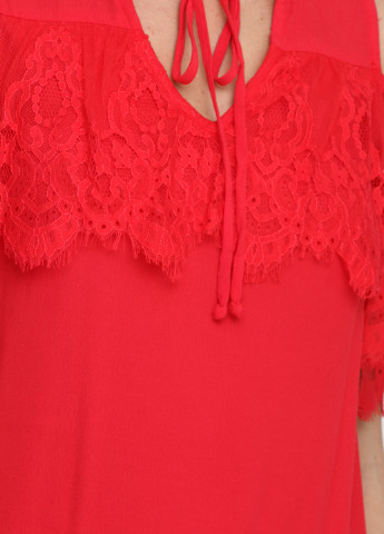 Красная летняя блуза Miami