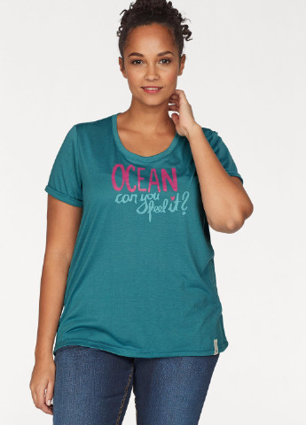 Черная летняя футболка Ocean Sportswear