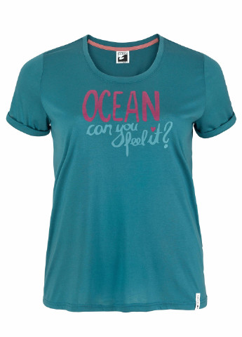 Чорна літня футболка Ocean Sportswear