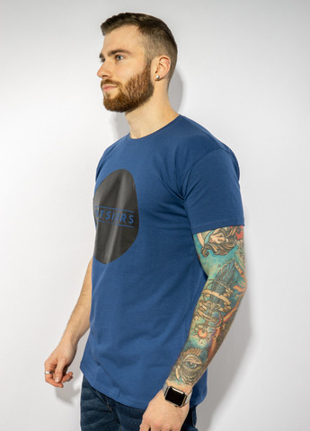 Темно-синяя футболка Time of Style