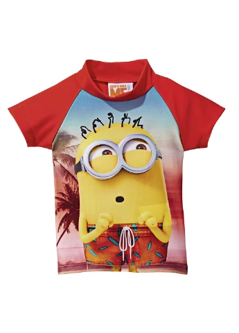 Гидрокостюм (футболка, трусы) Despicable Me красный