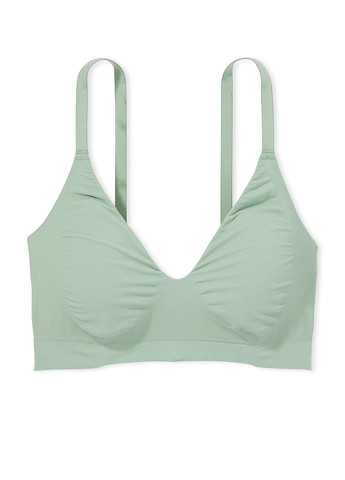 Фісташковий демісезонний комплект (бюстгальтер, трусики) Victoria's Secret