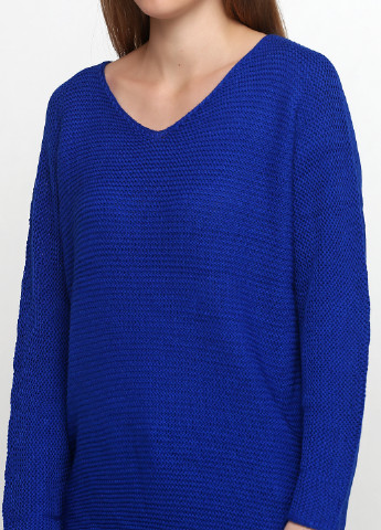 Васильковый демисезонный пуловер пуловер Metin Triko
