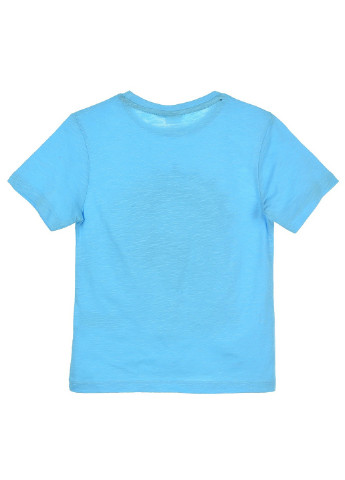 Голубая летняя футболка Disney