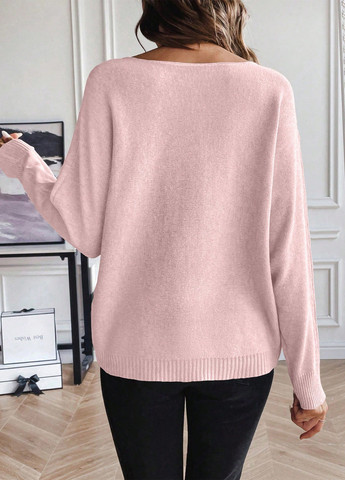 Рожевий демісезонний джемпер джемпер SHEIN