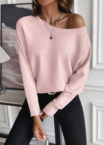 Рожевий демісезонний джемпер джемпер SHEIN