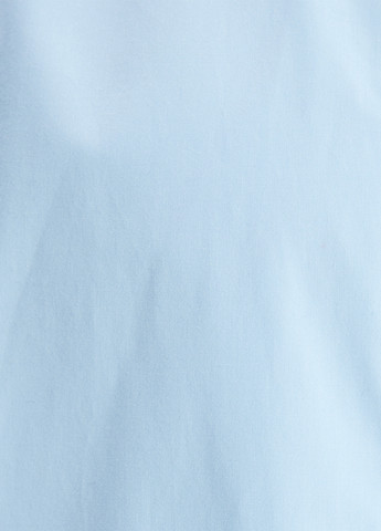 Светло-голубой классическая, кэжуал рубашка однотонная KOTON