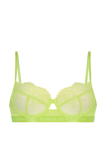 Салатовий бюстгальтер Hunkemoller з кісточками поліамід