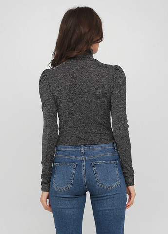 Черный демисезонный свитер H&M