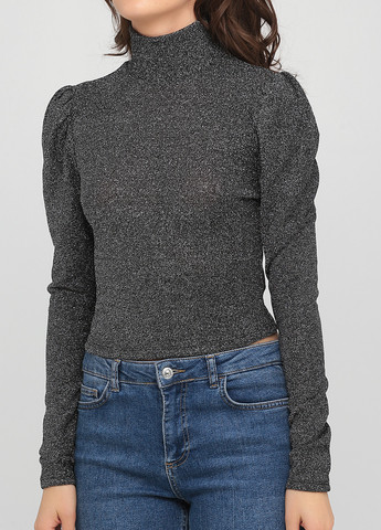 Черный демисезонный свитер H&M