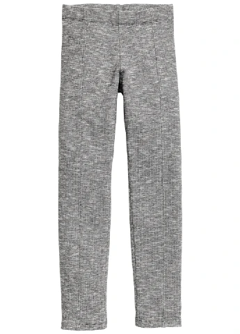 Серые демисезонные леггинсы H&M