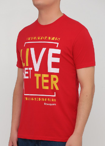 Червона футболка Next Level Apparel