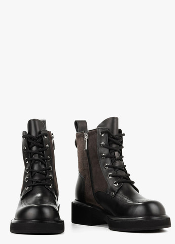 Зимние ботинки берцы Le'BERDES со шнуровкой из натуральной замши