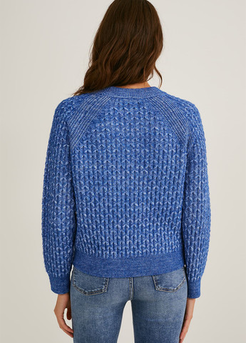 Синій зимовий светр джемпер C&A