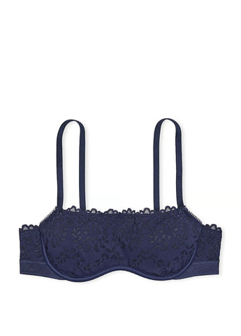 Тёмно-синий бюстгальтер Victoria's Secret с косточками полиамид